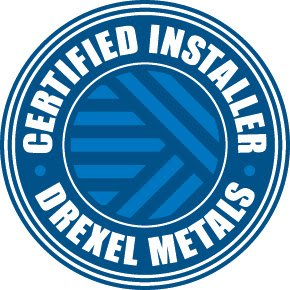 Certified Drexel Metals roofing installer ensuring expert, long-lasting metal roof installation.