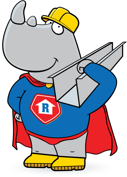 Rhino Roofs logo representing trusted, professional roofing services in Florida.
