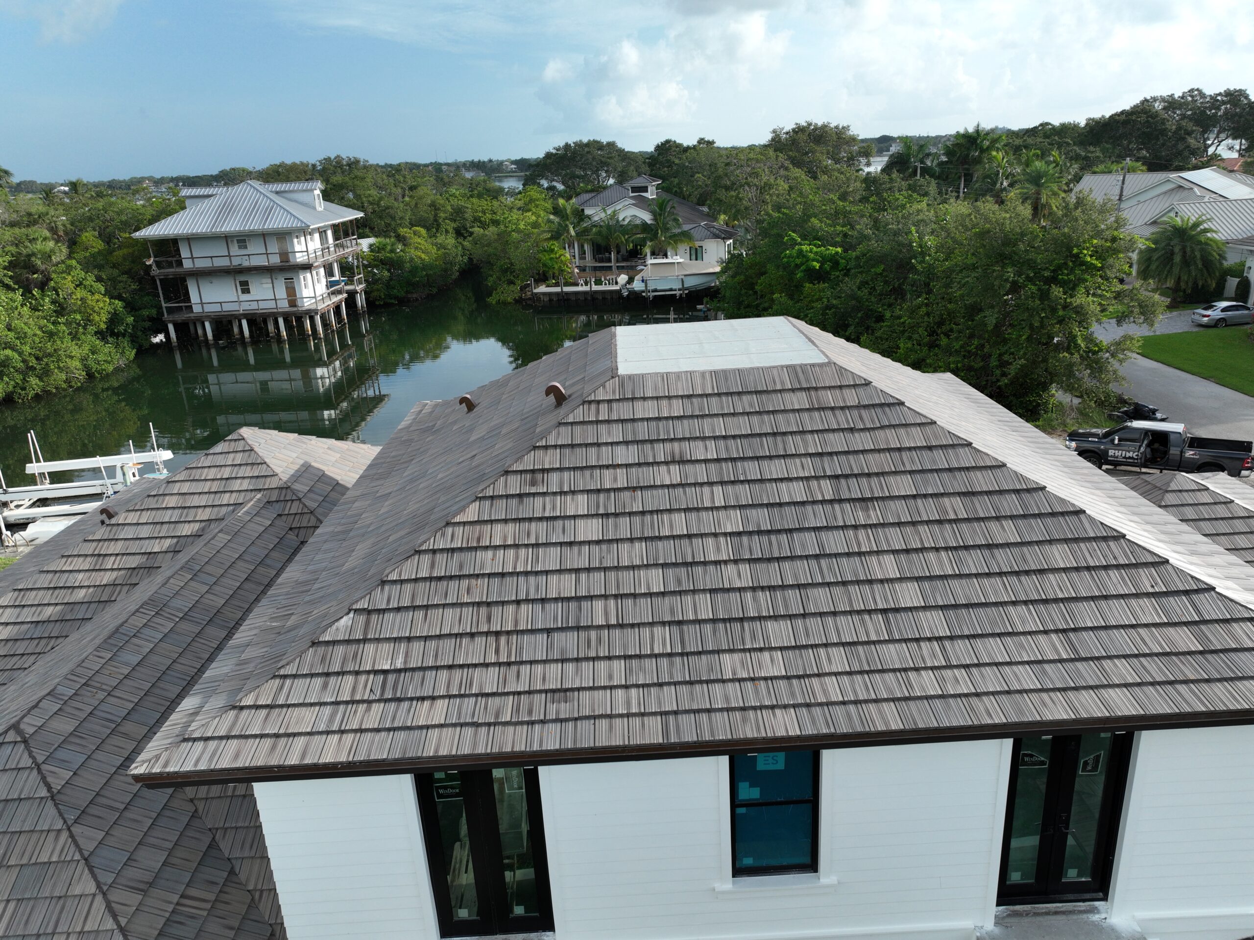 How Rhino Roofs Reinforced a Waterfront Home in Jupiter Inlet Colony 4