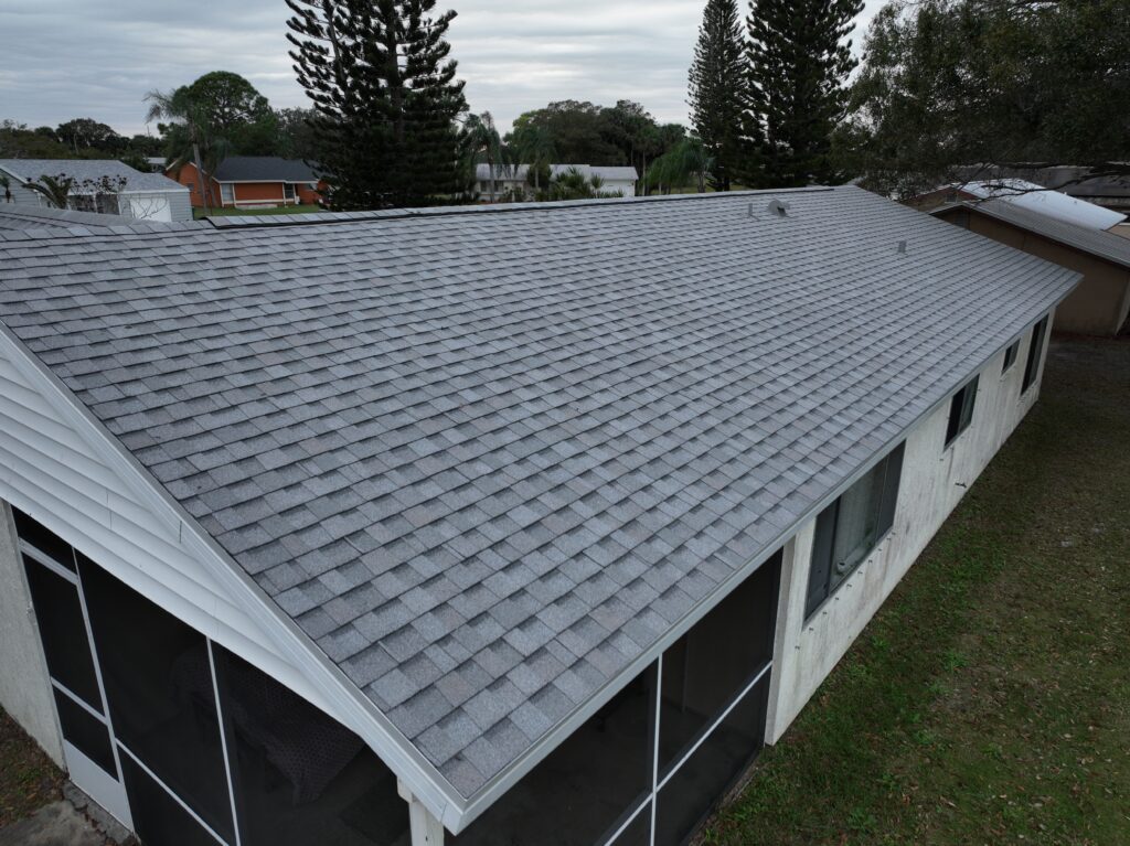 Completed roofing project showcasing durable, high-quality installation by Rhino Roofs professionals.