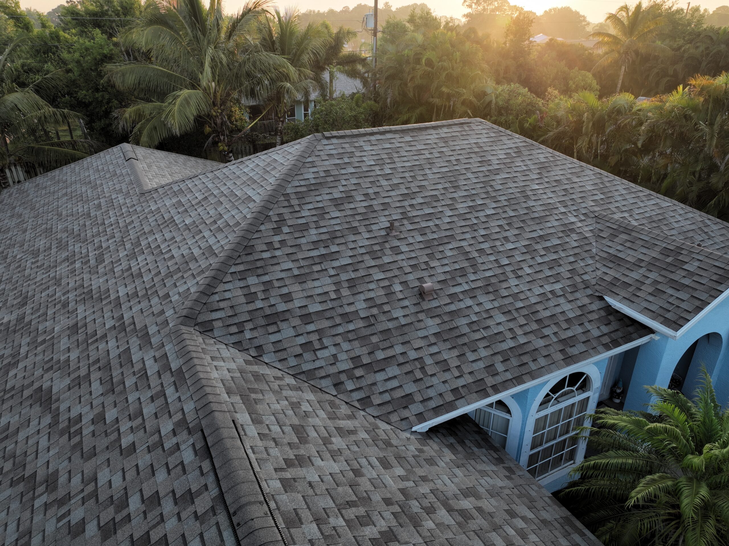 Final view of completed roofing project demonstrating reliable and expertly installed roof.