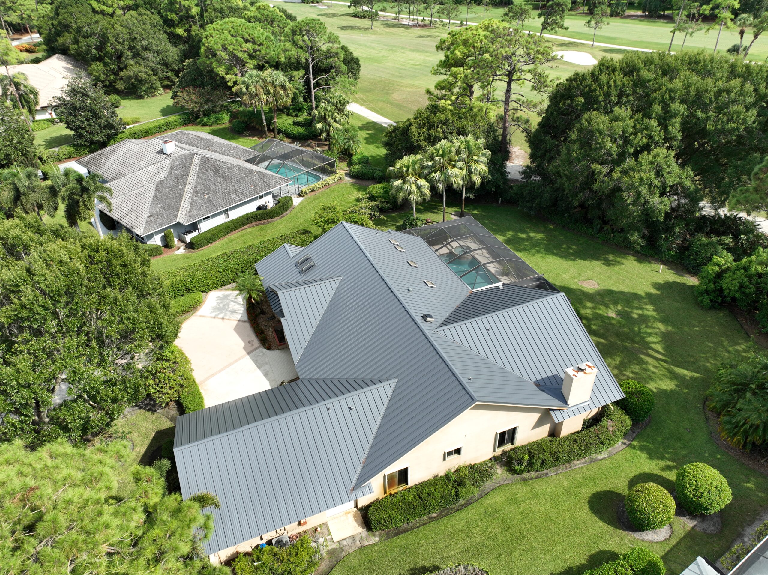 Charcoal Gray Metal Roof Installation Brings Peace of Mind in Vero Beach 1