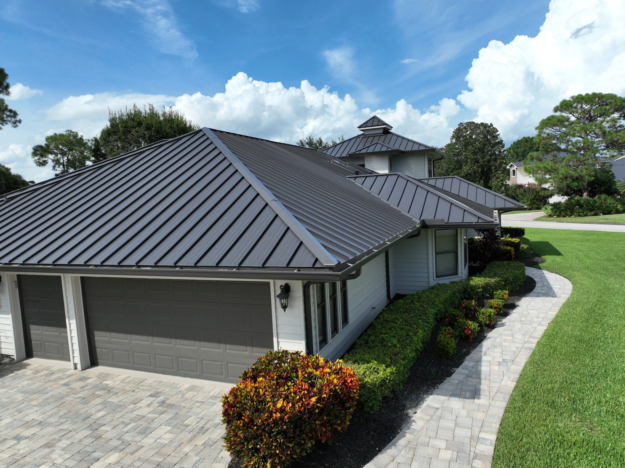 A Fresh Start with a Sleek Black Metal Roof in Vero Beach 1