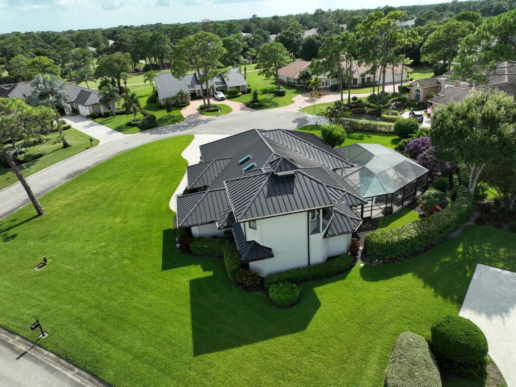 A Fresh Start with a Sleek Black Metal Roof in Vero Beach 2