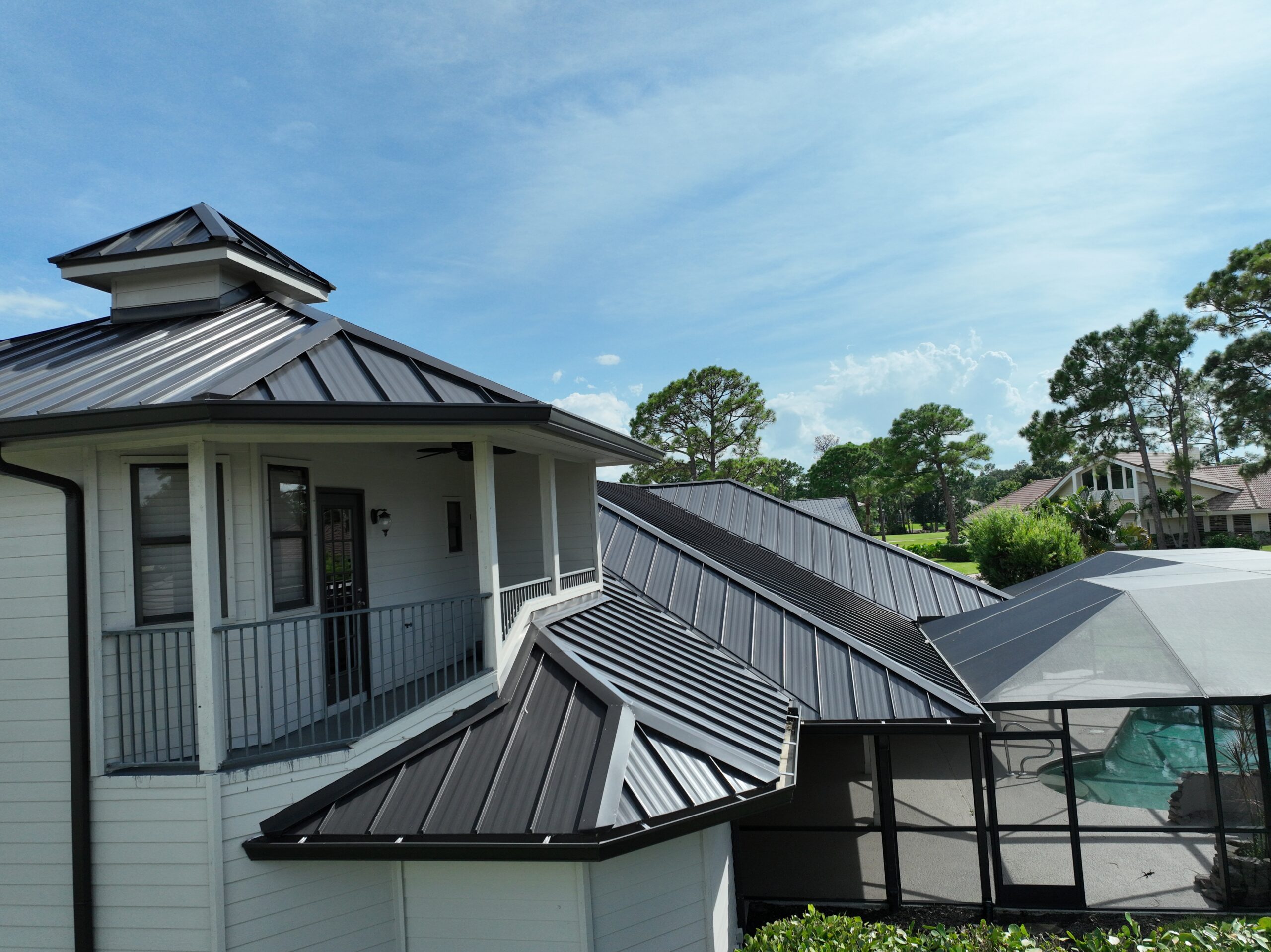 A Fresh Start with a Sleek Black Metal Roof in Vero Beach 3