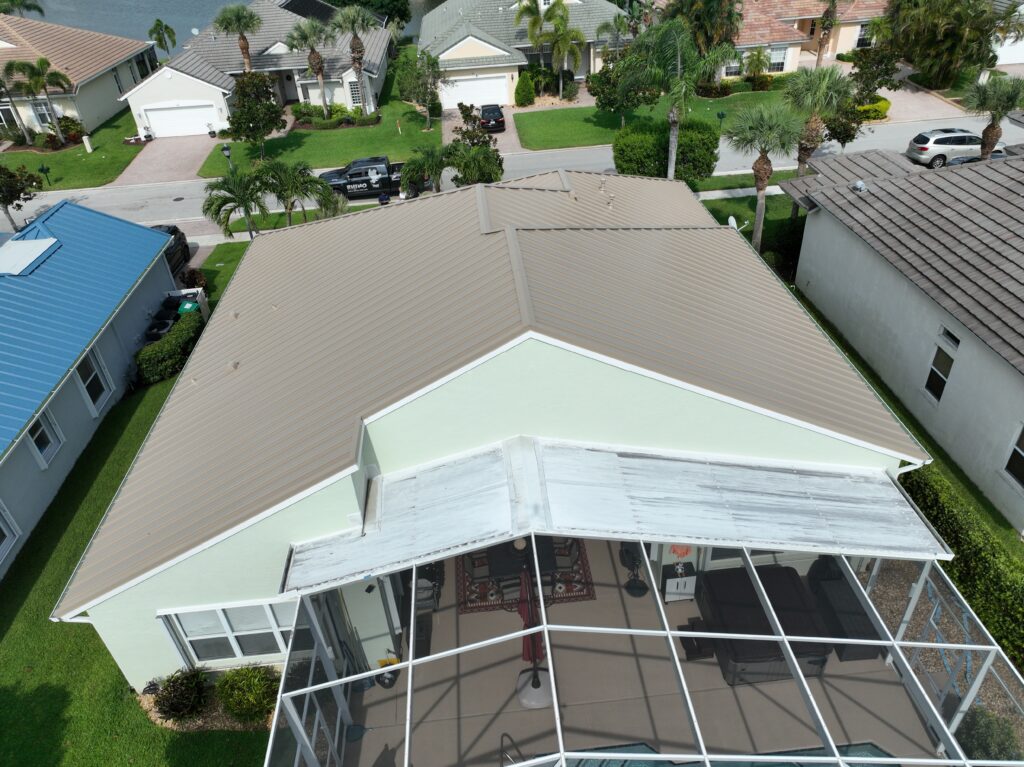 A Sandstone Metal Roof Upgrade in Sebastian, Florida 2
